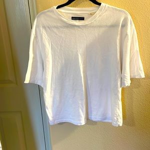 White, fashion t-shirt with long sleeves from Levi’s